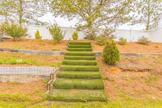 128 Andasol Way, Dalton, GA 30720 - view of yard with a fenced backyard