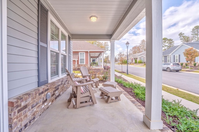 view of patio / terrace featuring a porch