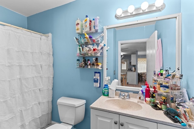 1369 Lida St, Dalton, GA 30721 - bathroom featuring vanity and a shower with curtain