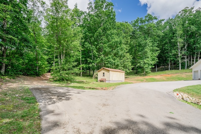 2163 Red Leaf Ln, Soddy Daisy, TN 37379 - view of road with a wooded view