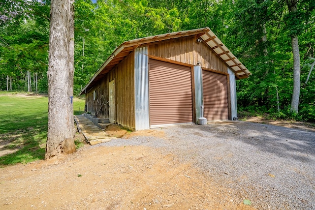 2163 Red Leaf Ln, Soddy Daisy, TN 37379 - view of detached garage