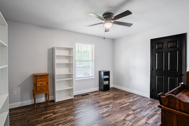 2163 Red Leaf Ln, Soddy Daisy, TN 37379 - bedroom featuring wood finished floors and a ceiling fan