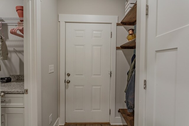 view of mudroom