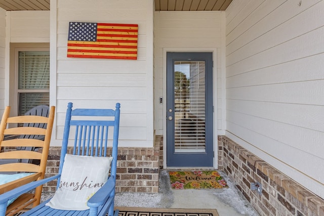 view of property entrance