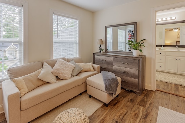 1951 Oxford Ct Unit 10, Dalton, GA 30720 - living area with light wood-type flooring and healthy amount of natural light
