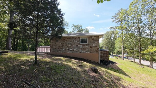 42 Travis Rd, Rossville, GA 30741 - view of home's exterior with a yard and brick siding