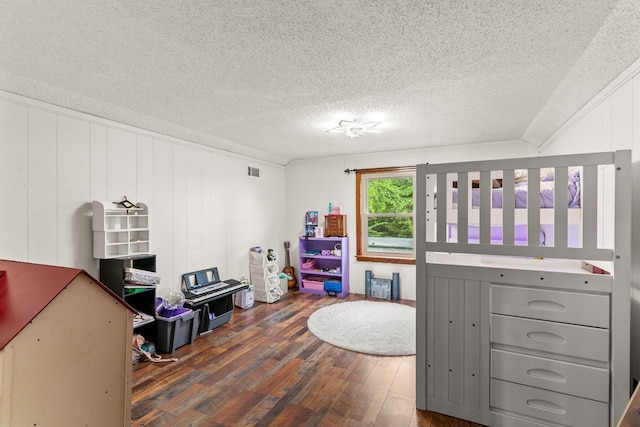 5120 Cleveland Hwy, Cohutta, GA 30710 - bedroom with dark wood finished floors and a textured ceiling