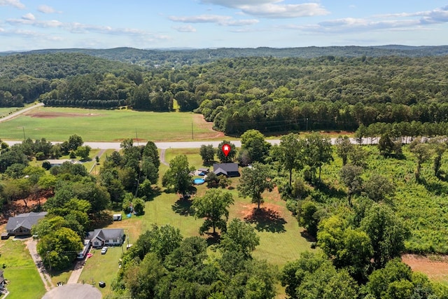 5120 Cleveland Hwy, Cohutta, GA 30710 - aerial view of a heavily wooded area