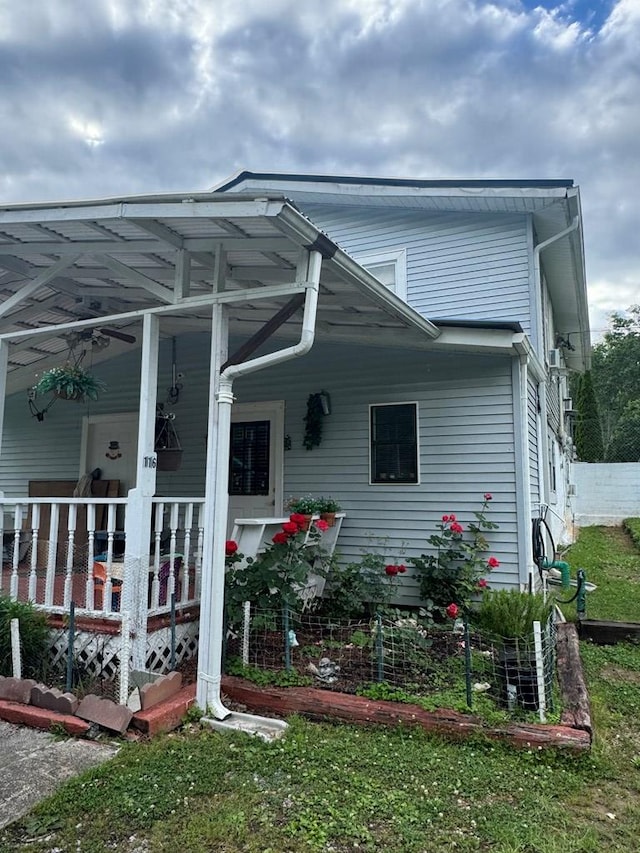 116 Butterfield Dr, Dalton, GA 30721 - rear view of property with a porch