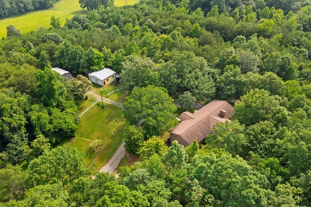 3932 Tibbs Bridge Rd, Dalton, GA 30721 - view of subject property with a heavily wooded area