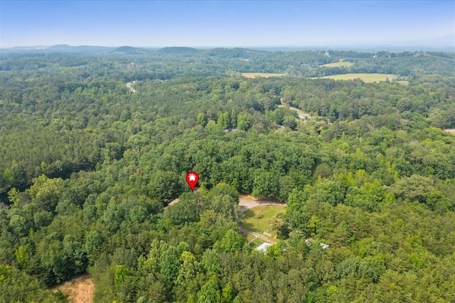 3932 Tibbs Bridge Rd, Dalton, GA 30721 - aerial overview of property's location with a heavily wooded area