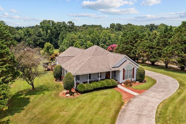 217 Valley Rd, Chatsworth, GA 30705 - view of subject property with a forest