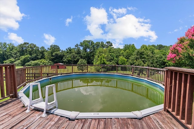217 Valley Rd, Chatsworth, GA 30705 - view of swimming pool featuring a deck