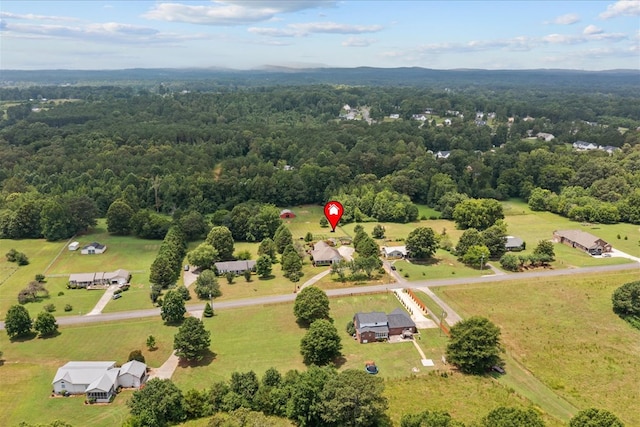 217 Valley Rd, Chatsworth, GA 30705 - aerial view of a heavily wooded area