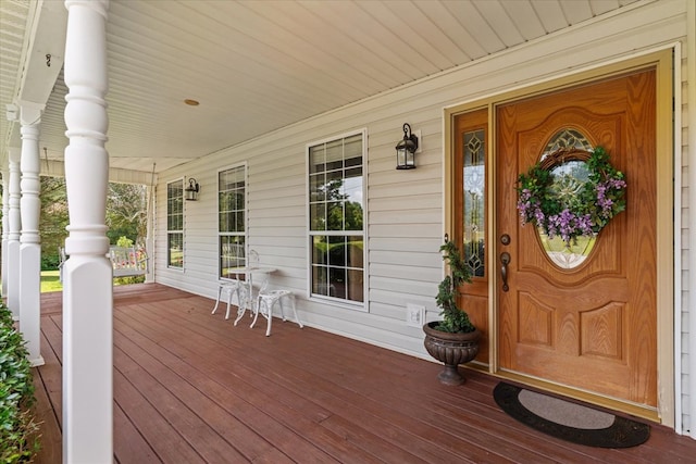 217 Valley Rd, Chatsworth, GA 30705 - property entrance with covered porch