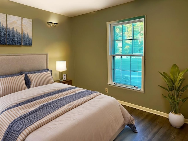 1935 Meadowbrook Cir Unit C, Dalton, GA 30720 - bedroom featuring baseboards and wood finished floors