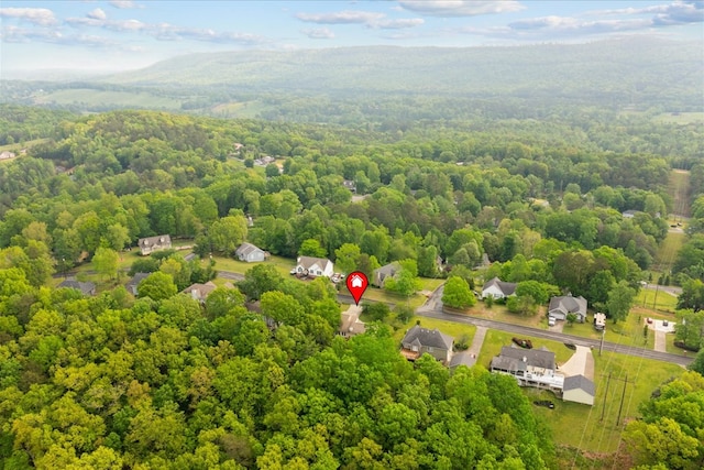 493 Lennox Way, Rocky Face, GA 30740 - bird's eye view with a forest view and a mountain view