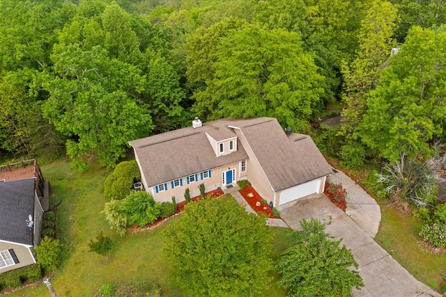 493 Lennox Way, Rocky Face, GA 30740 - birds eye view of property featuring a view of trees