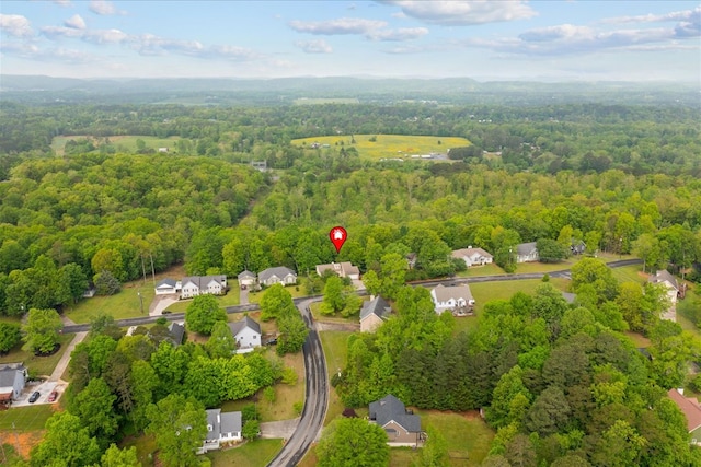493 Lennox Way, Rocky Face, GA 30740 - drone / aerial view featuring a residential view and a view of trees