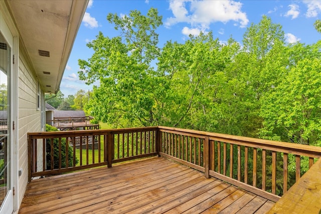 493 Lennox Way, Rocky Face, GA 30740 - wooden deck featuring visible vents