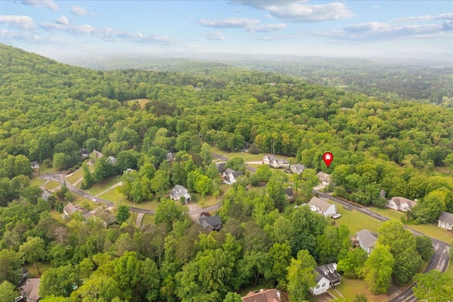 493 Lennox Way, Rocky Face, GA 30740 - birds eye view of property featuring a forest view