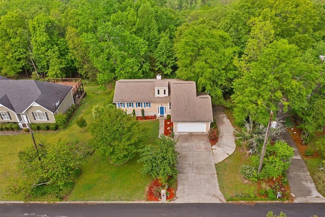 493 Lennox Way, Rocky Face, GA 30740 - aerial view with a view of trees