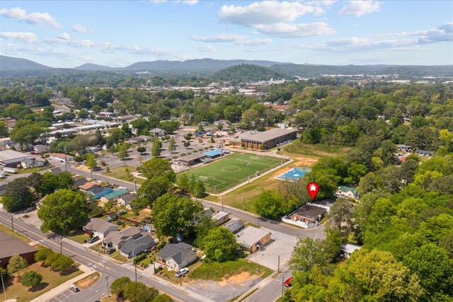 843 Mcafee St, Dalton, GA 30721 - bird's eye view with a mountain view