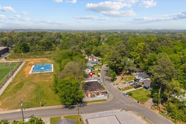 843 Mcafee St, Dalton, GA 30721 - birds eye view of property featuring a view of trees
