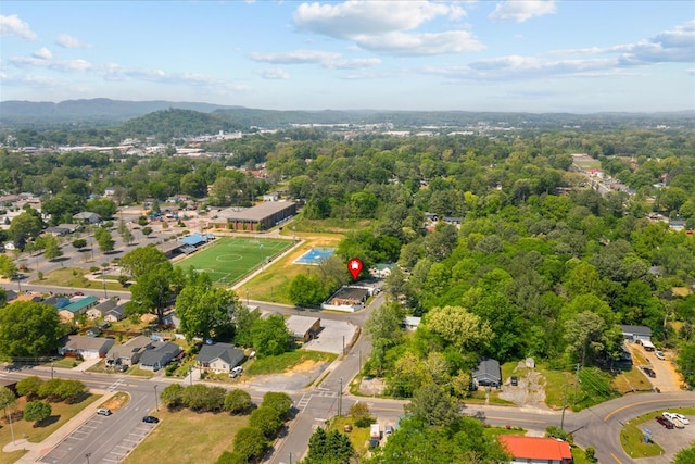 843 Mcafee St, Dalton, GA 30721 - birds eye view of property featuring a mountain view