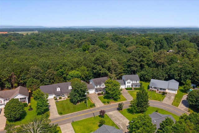 353 Diamond Way, Chatsworth, GA 30705 - aerial view of residential area with a heavily wooded area