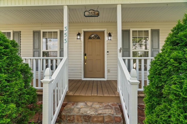 353 Diamond Way, Chatsworth, GA 30705 - entrance to property with a porch