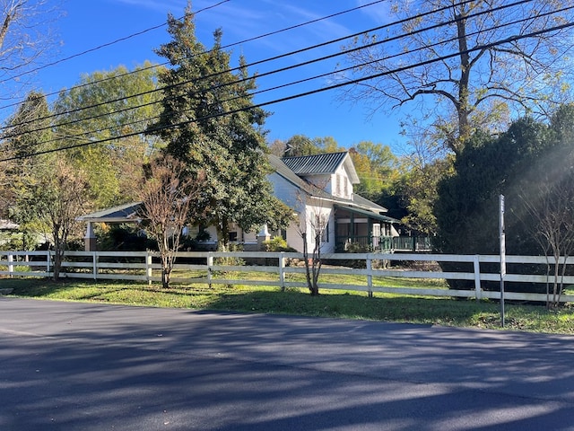 view of property exterior