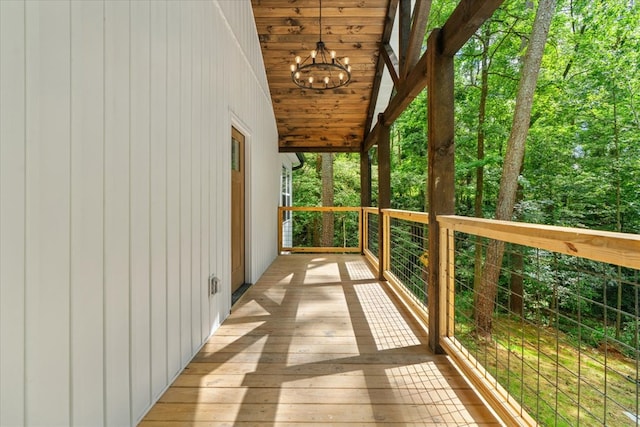 409 Van Buren Dr, Dalton, GA 30721 - view of wooden terrace