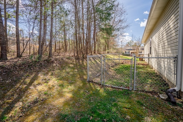 3034 Highland Cir, Rocky Face, GA 30740 - view of yard with a gate and fence