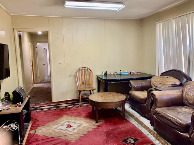3281 Dug Gap Rd, Dalton, GA 30720 - sitting room featuring carpet floors