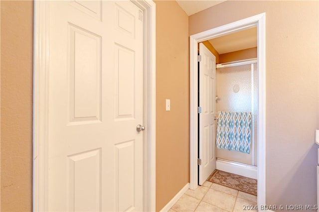 bathroom featuring tile patterned floors