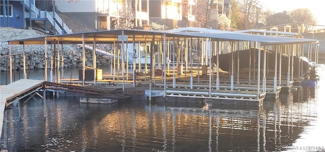 1465 Easy St, Osage Beach, MO 65065 - dock area featuring a water view