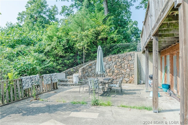 view of patio / terrace