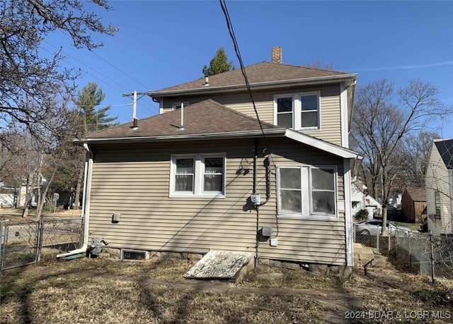 view of back of house