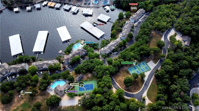 80 Regatta Bay Cir Unit 2B, Lake Ozark, MO 65049 - view of property location featuring a nearby body of water and a pool area