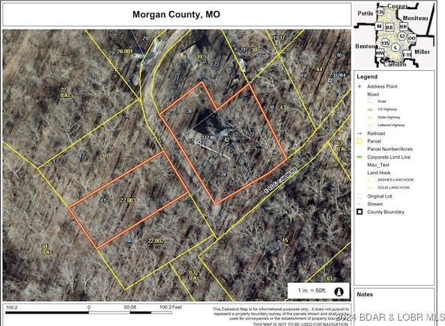 000 E Log Cabin Rd, Stover MO, 65078 land for sale