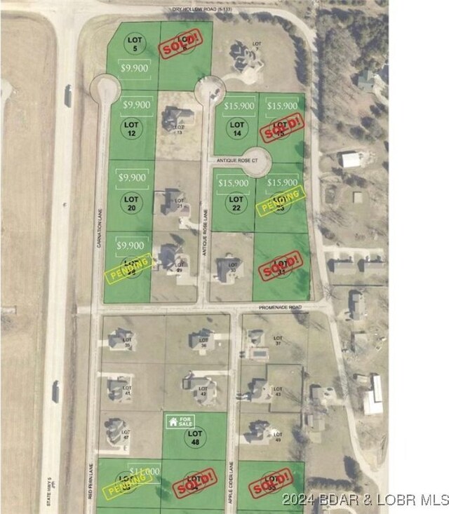 LOT22 Antique Rose Ct, Camdenton MO, 65020 land for sale