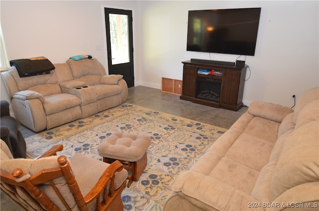 view of living room