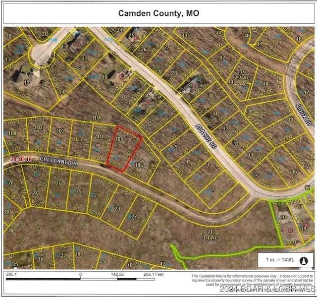 LOT87 Cheyenne Dr, Four Seasons MO, 65049 land for sale