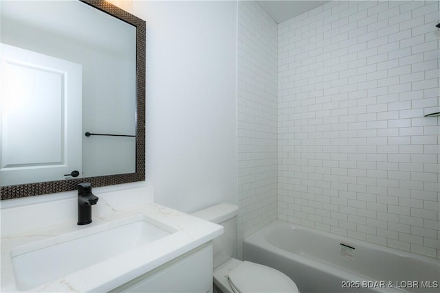 17023 Seminole Dr W, Rocky Mount, MO 65072 - full bathroom featuring vanity and shower / washtub combination