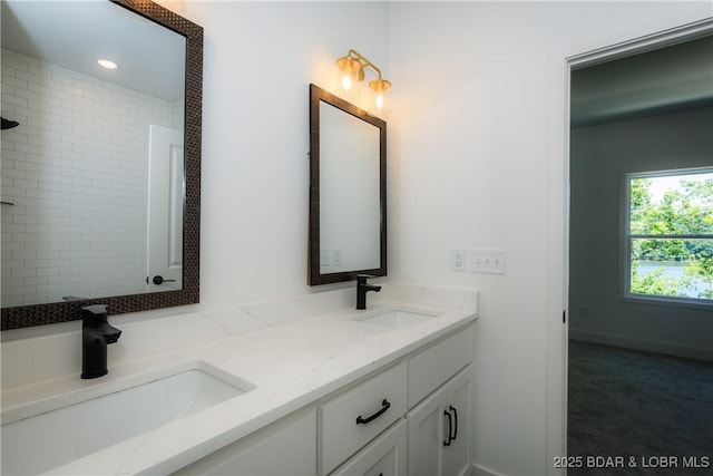 17023 Seminole Dr W, Rocky Mount, MO 65072 - full bathroom with double vanity