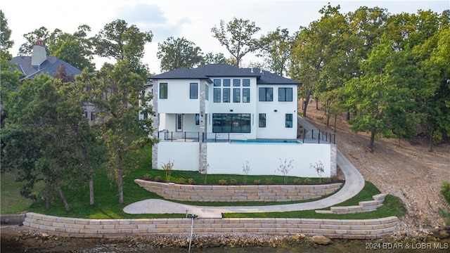 view of rear view of house