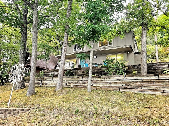 view of rear view of house