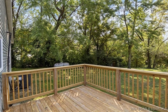 view of deck