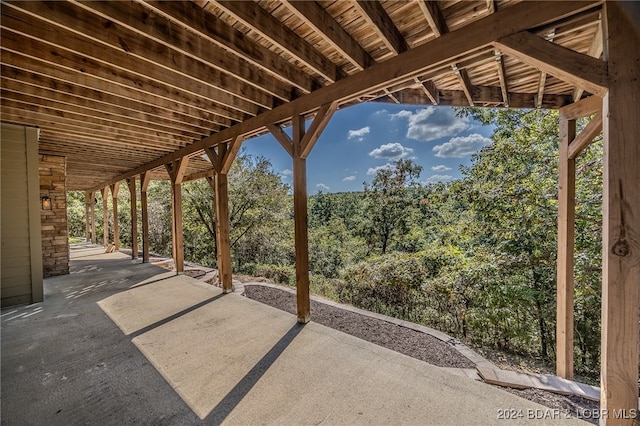 view of patio